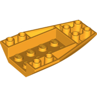 Lego loď letadlo spodní část 6x4, světle oranžová (6221658)